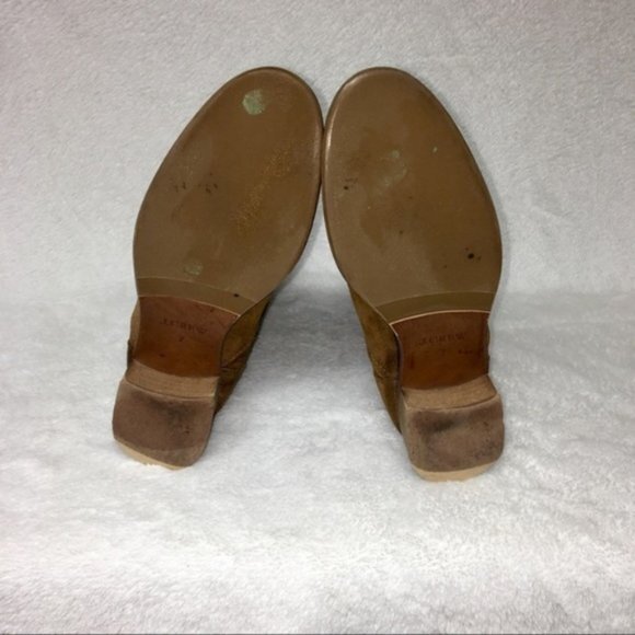 J. CREW RYDER SUEDE BUCKLE BOOTS - Picture 3 of 5